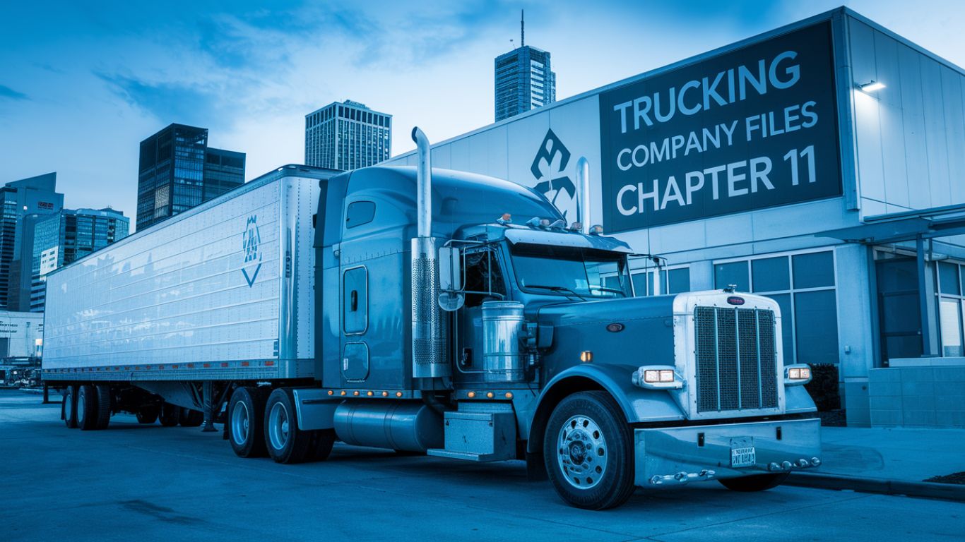 trucking company files chapter 11